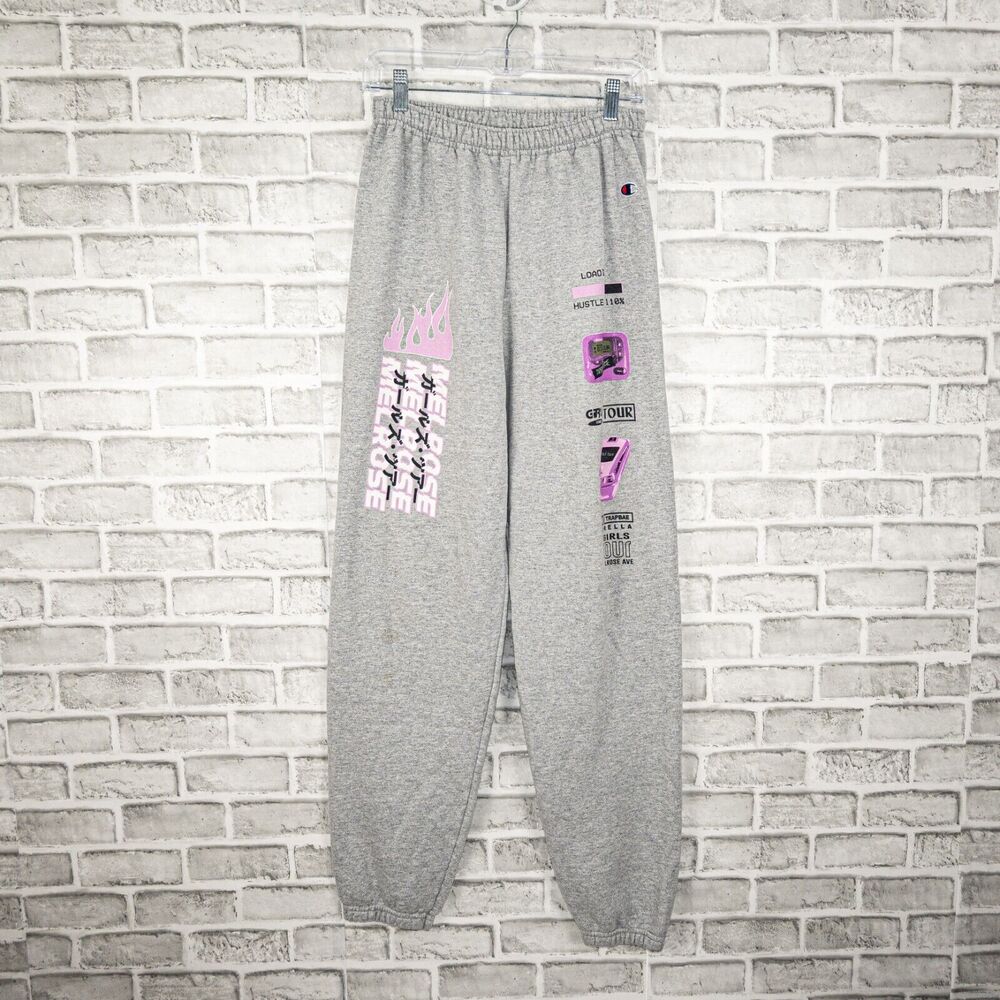 Champion x Sorella Girls Tour Melrose Sweatpants  Gray Size Medium
